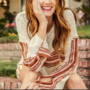 The DONNA Retro Inspired Knit Pullover